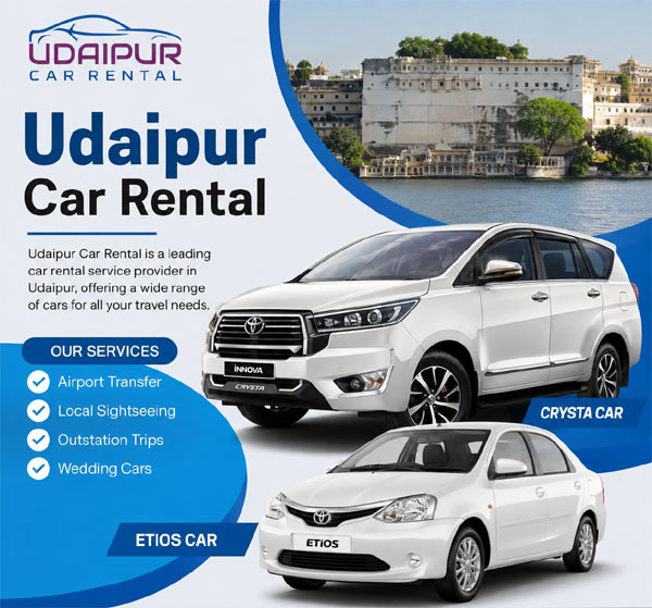 Udaipur Car Hire